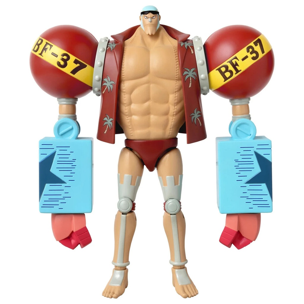 Anime Heroes One Piece Franky 6.5 Inch Figure 
