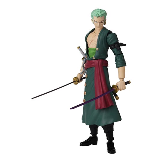 Anime Heroes One Piece Roronoa Zoro 7 Inch Figure 