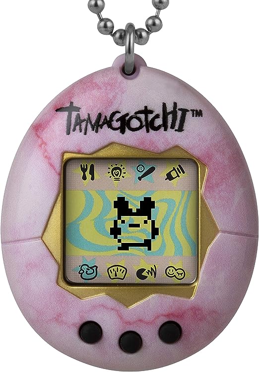 Bandai Tamagotchi Original Flower Gingham Virtual Pet