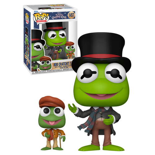 Funko Pop! Disney: Muppets Christmas Carol - Kermit with Tiny Tim