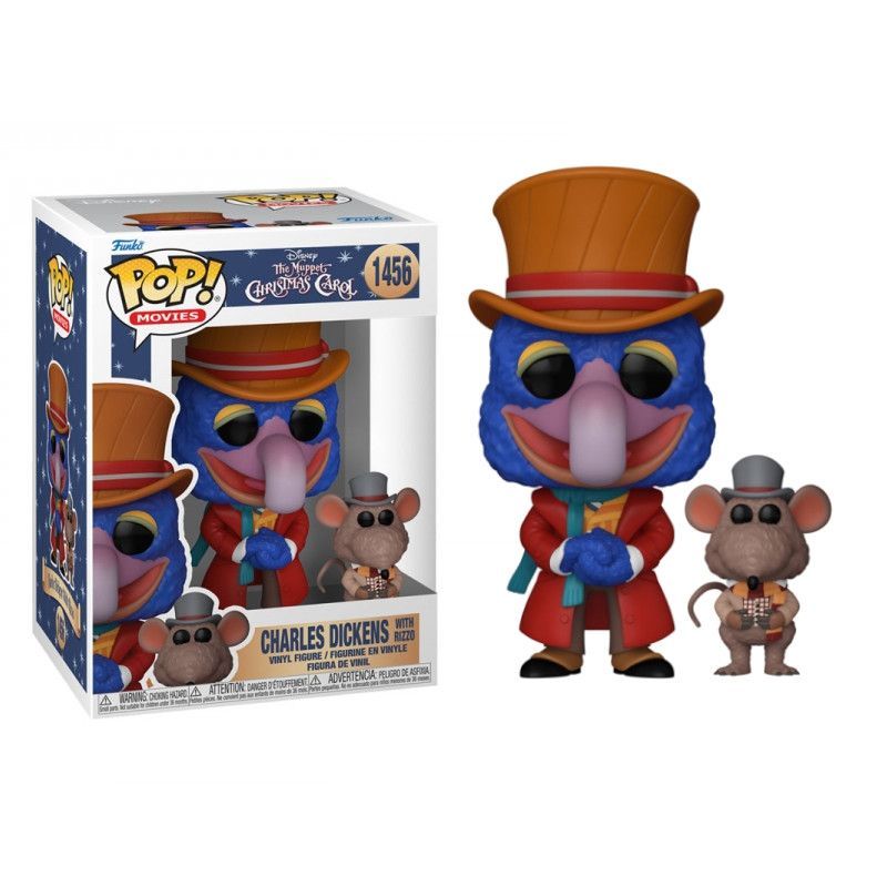 Funko Pop! Disney: Muppets Christmas Carol - Gonzo with Rizzo
