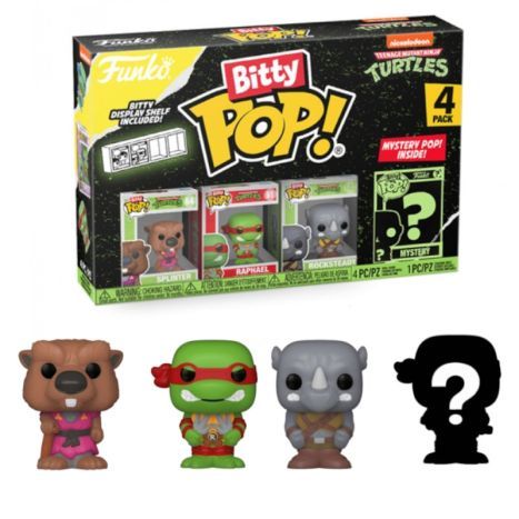 Funko Bitty Pop! Tv: Teenage Mutant Ninja Turtle - Splinter 4pk