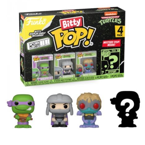 Funko Bitty Pop! Tv: Teenage Mutant Ninja Turtle - Donatello 4pk