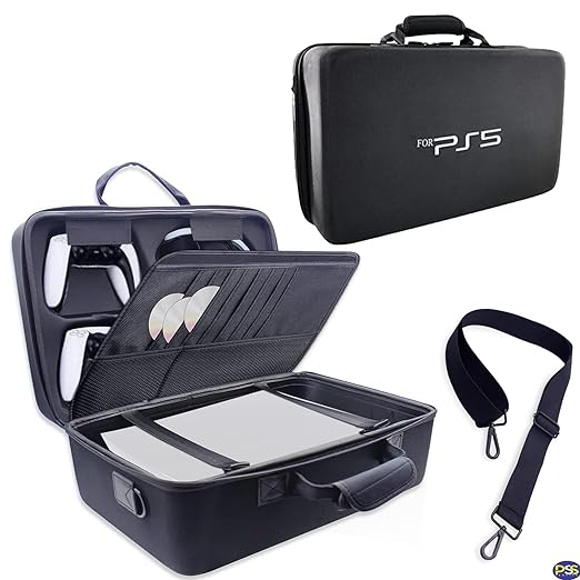 KGAMING PS5 Hard Bag Black