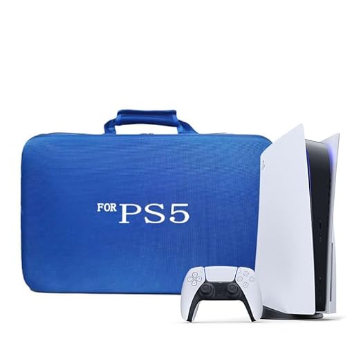 KGAMING PS5 Hard Bag Blue