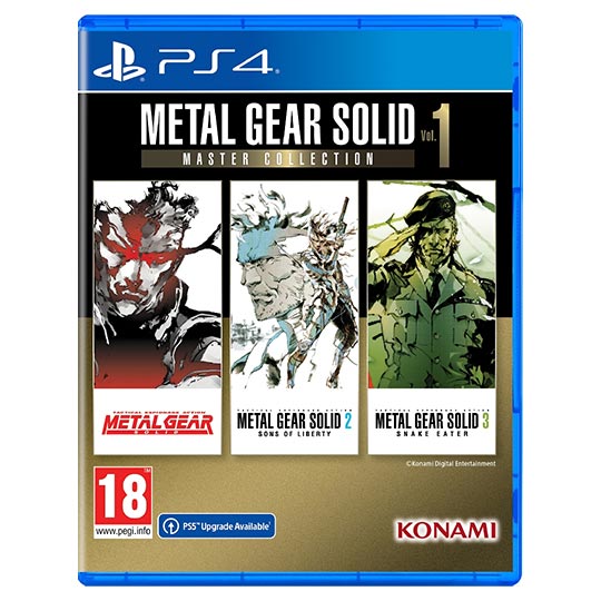 PS4 Metal Gear Master Collection Vol 1