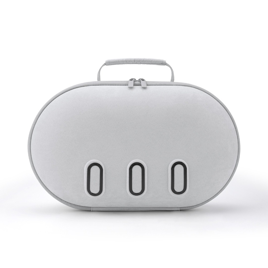 Blupebble All in One Pebble Carry Case White for Meta Quest 3
