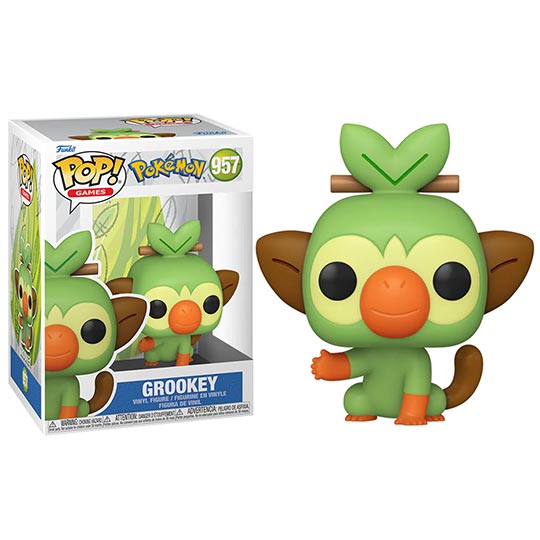 Funko Pop! Games: Pokemon - Grookey (EMEA)