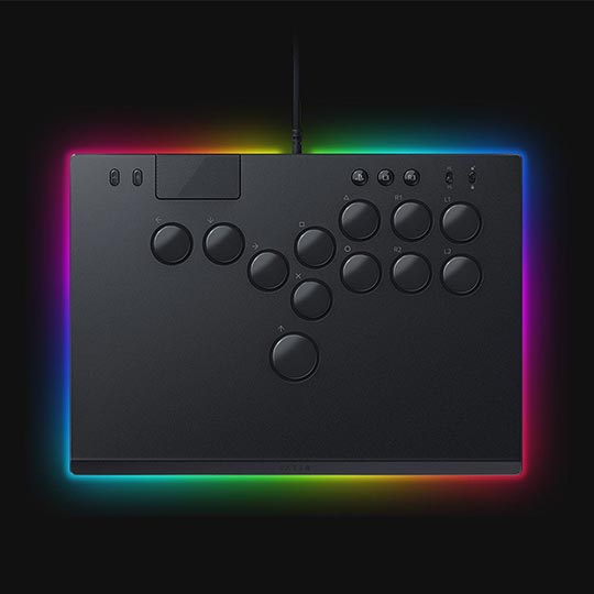 Razer Kitsune Wired Fighting Stick for PS5 - Black