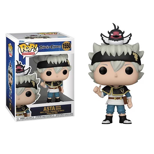 Funko Pop! Animation: Black Clover - Asta with Nero