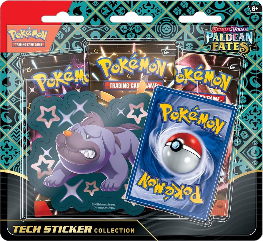 Pokemon TCG: Sv4.5 Paldean Fates Tech Stickers