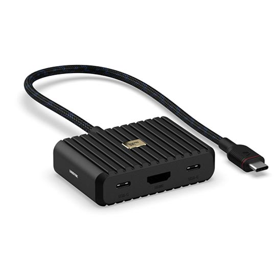UNISYNK 5 PORT USB-C HUB 8K 100W BLACK