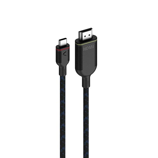 Unisynk USB C To HDMI Cable Black 3 Mtr