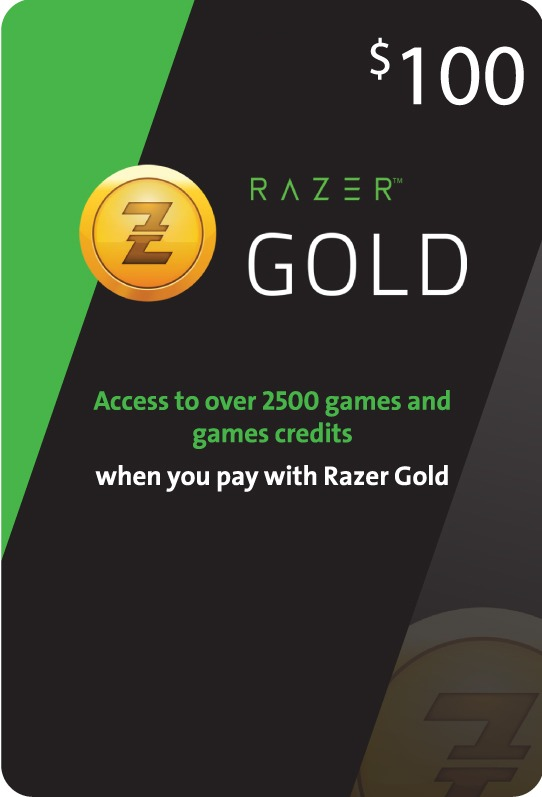 Razer Gold - $100 Global - Gift Card