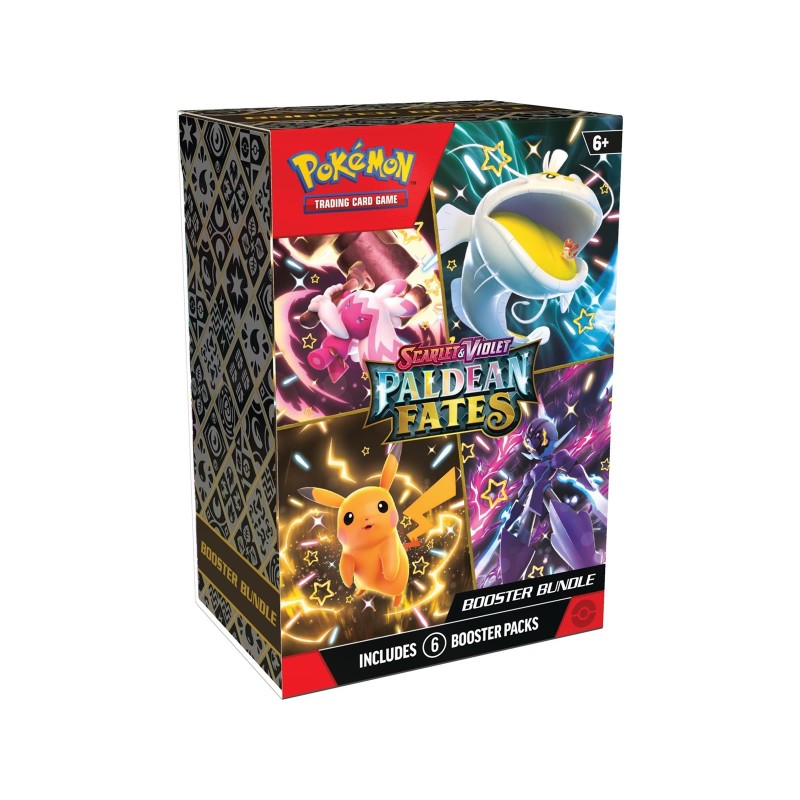 Pokemon TCG: Scarlet & Violet Paldean Fates Booster Bundle