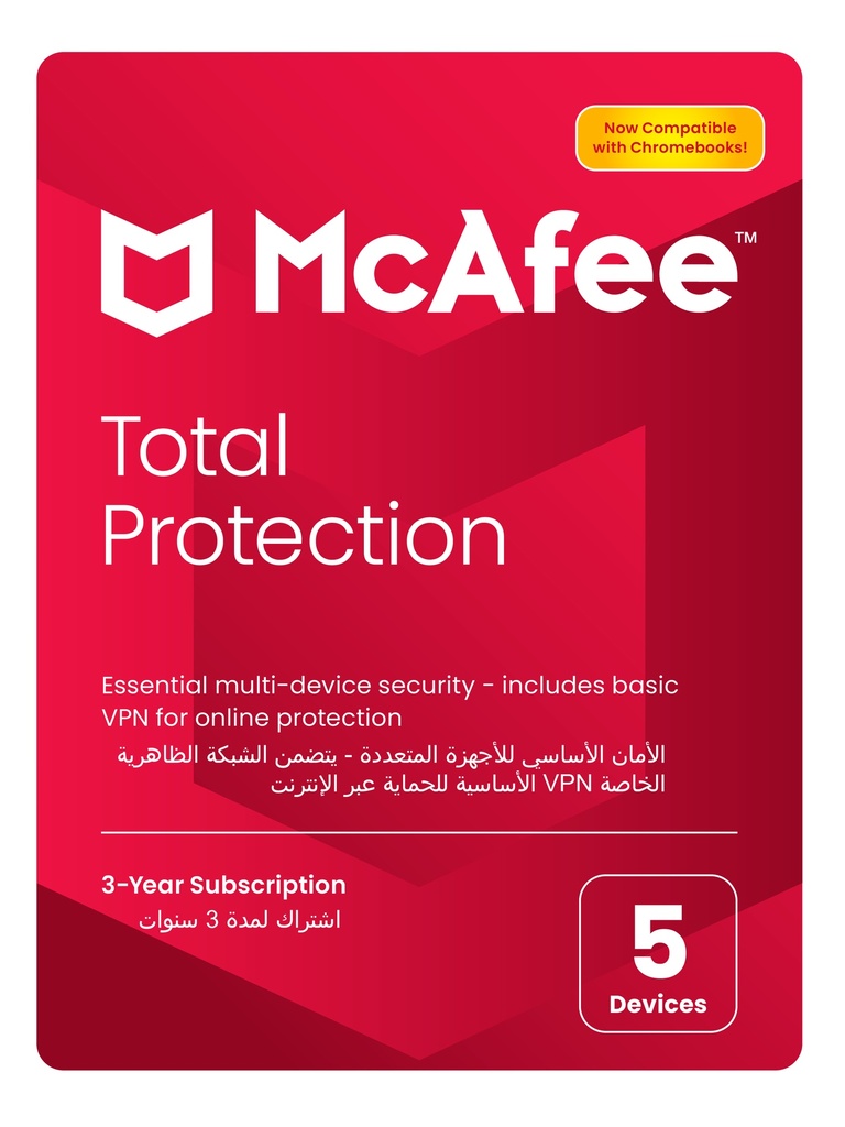 McAfee Total Protection 05-Device 3 Years