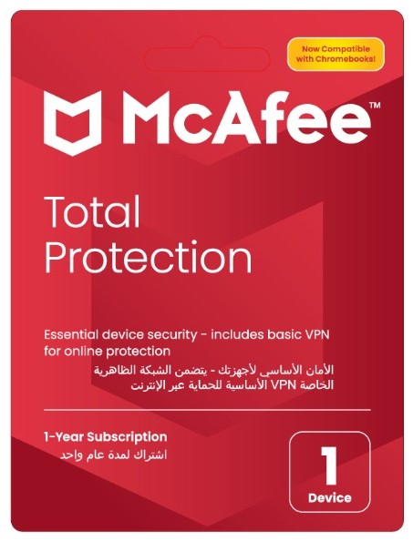 McAfee Total Protection 01-Device 1 Year