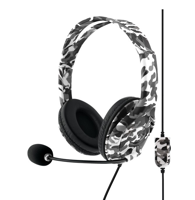 Nyko Headset UN-3500 Black And White Camo