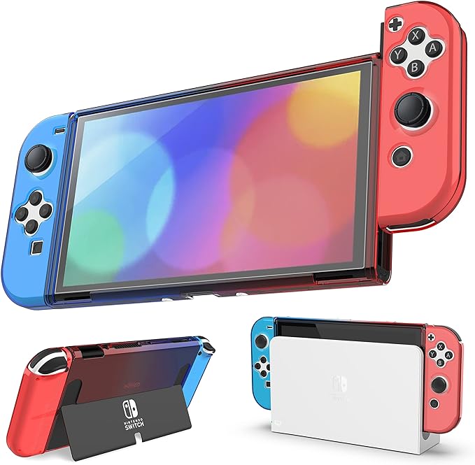 Nyko Thin Case Red/Blue For Switch OLED