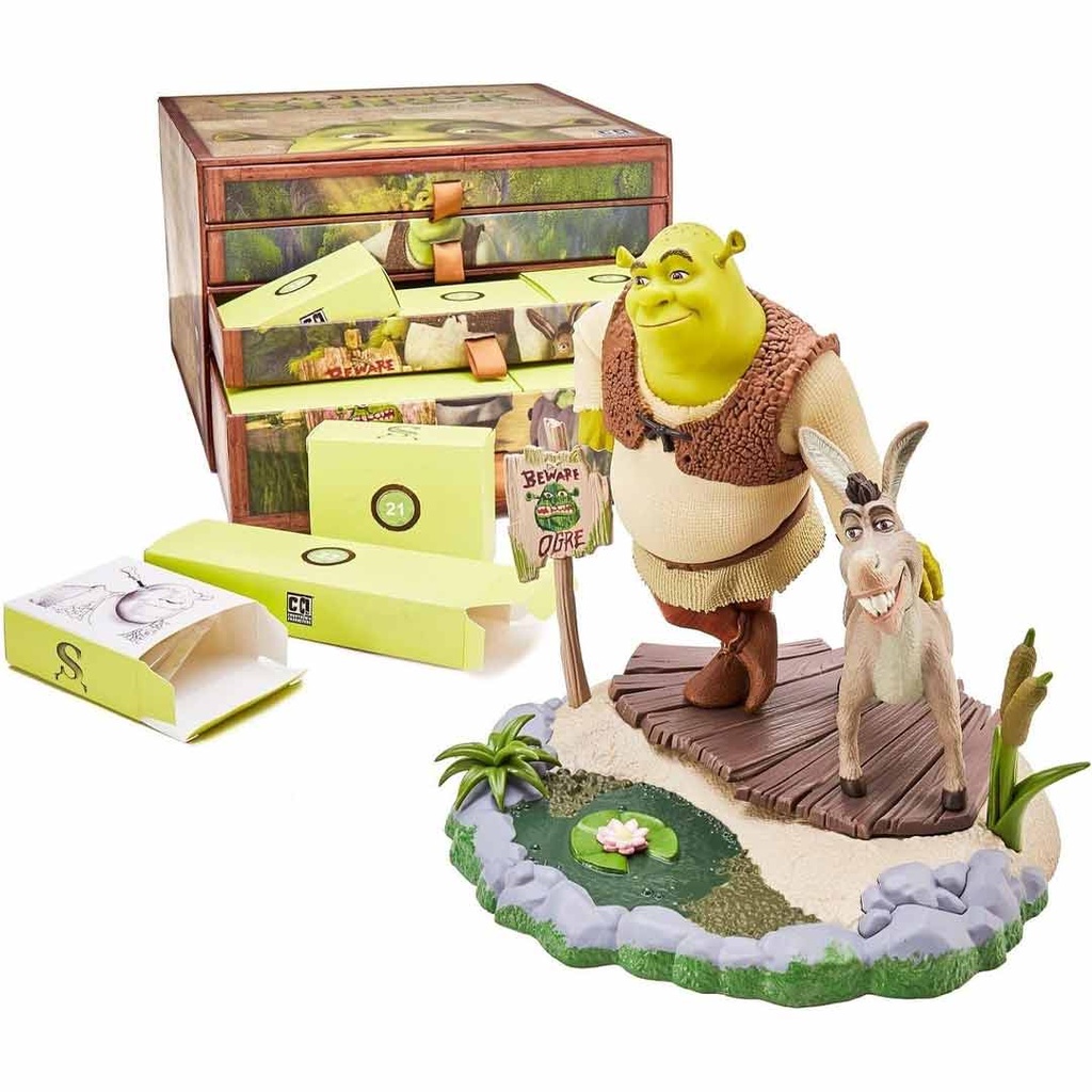 Numskull Shrek and Donkey Countdown Characters - Figure