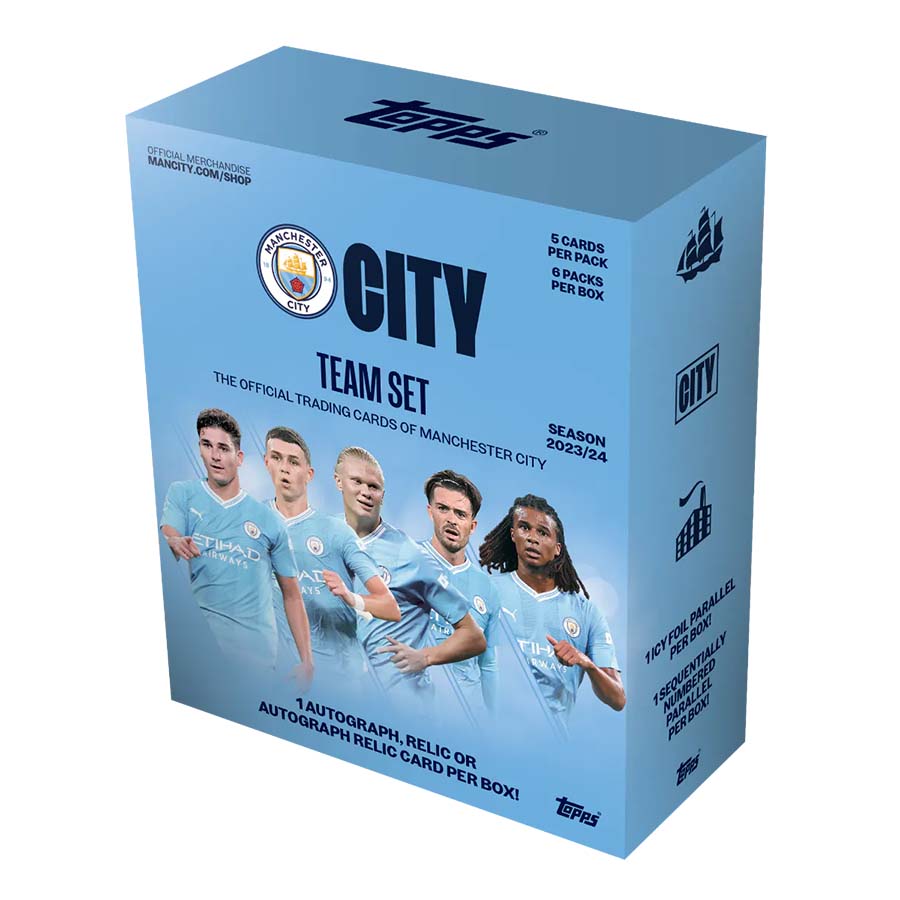Topps Manchester City FC Official Team Set 23/24