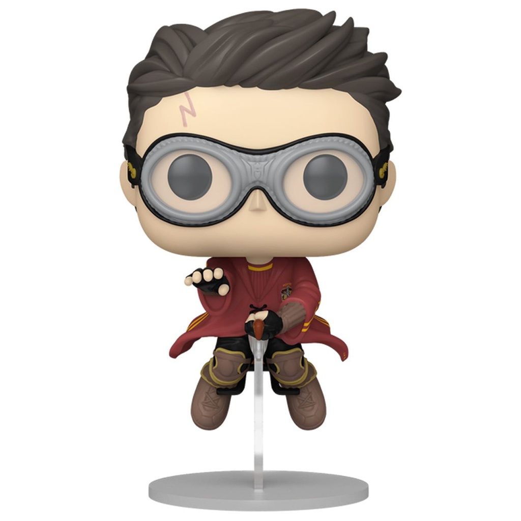 Funko  Pop! Movies: Harry Potter: The Prisoner of Azkaban - Harry with Broom (Quidditch) - Figure