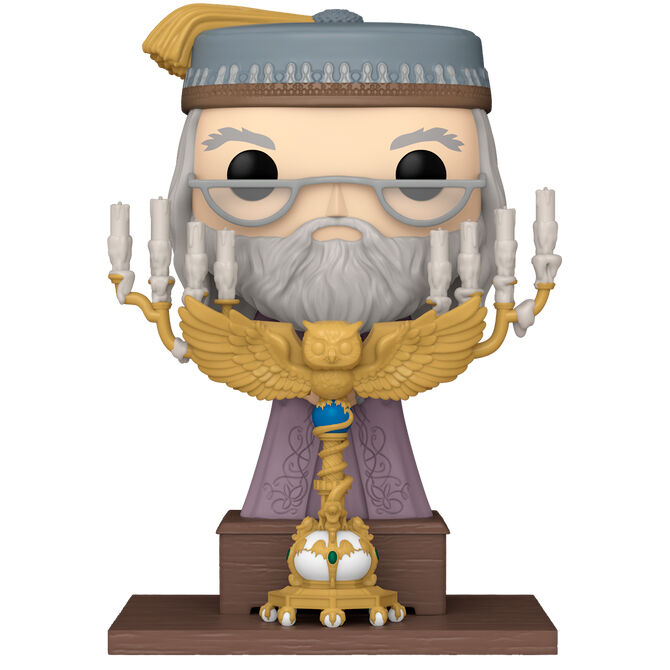 Funko  Pop Deluxe! Movies: Harry Potter: The Prisoner of Azkaban - Dumbledore with Podium - Figure