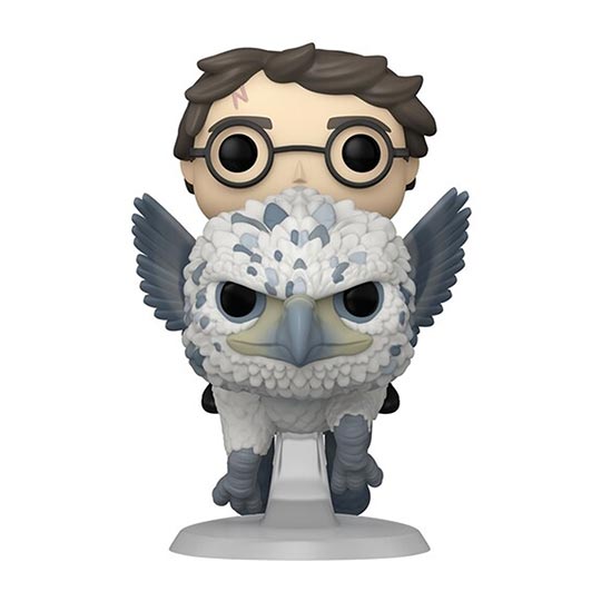 Funko  Pop Rides DLX! Movies: Harry Potter: The Prisoner of Azkaban - Harry and Buckbeak - Figure