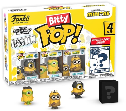Funko  Bitty Pop! Animation: Minions - Eye Matie  - Figure