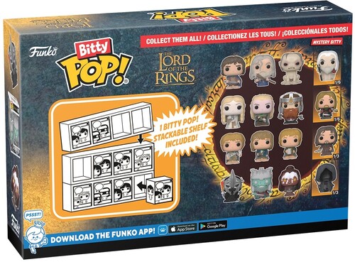 Funko  Bitty Pop! Movies: The Lord of the Rings - Witch King - Figure