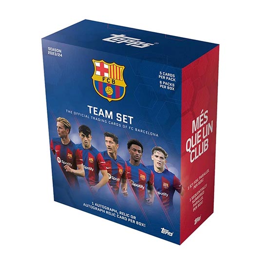 Topps FC Barcelona Official Team Set 23/24
