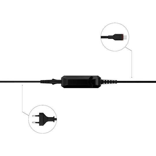 Unisynk USB-C Laptop Charger 65W Black