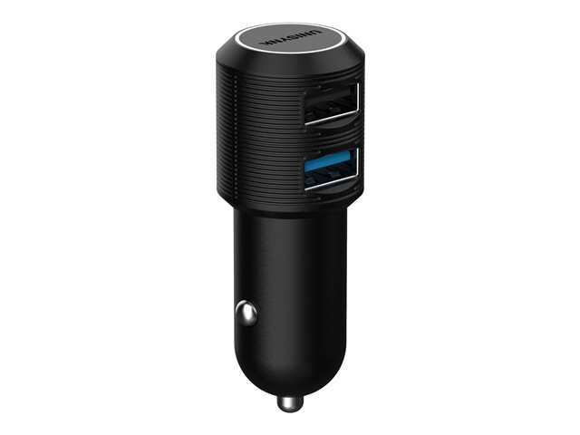 Unisynk Dual Usb-A Car Charger 30W Qc3