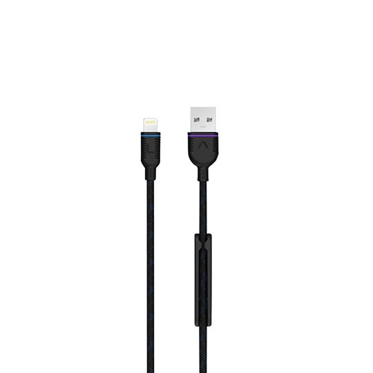 Unisynk Usb-A To Lightning Cable Black 2M