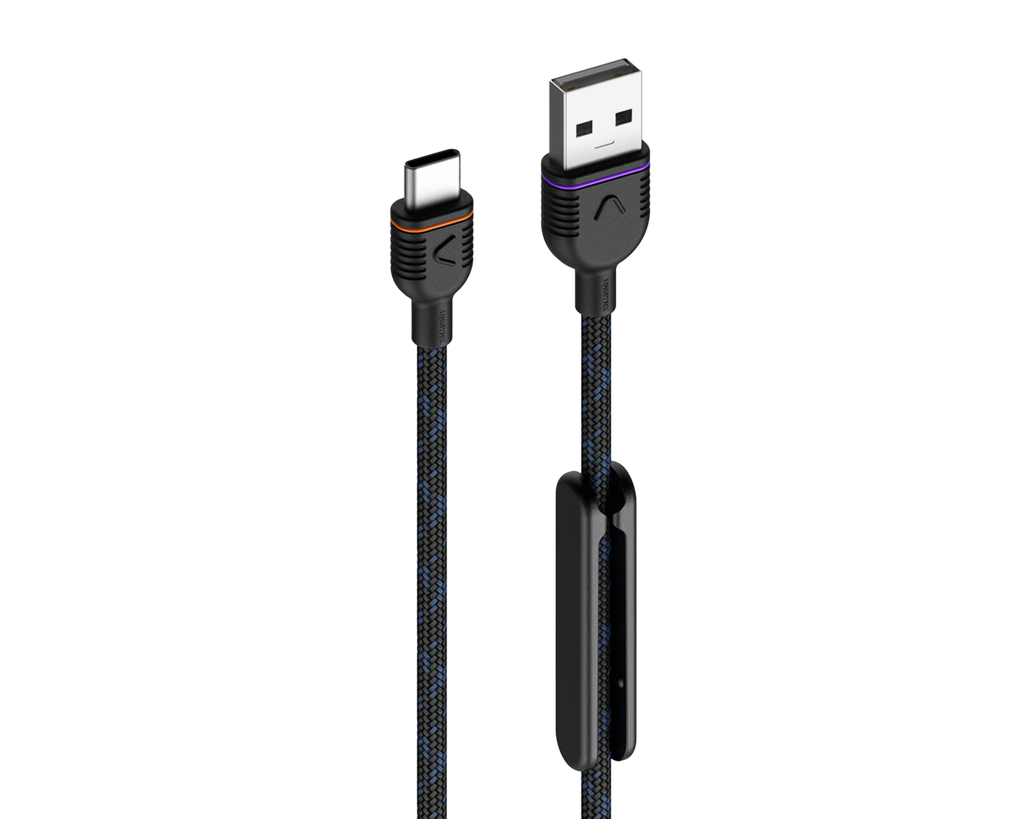 Unisynk Usb-A To Usb-C Cable Black 2M