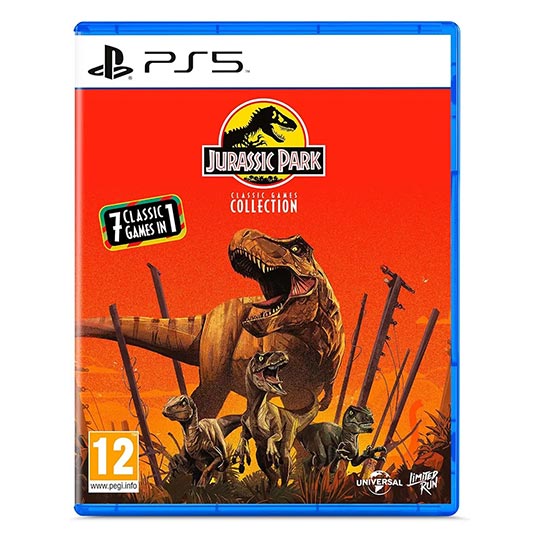 PS5 Jurassic Park Classic Games Collection PEGI