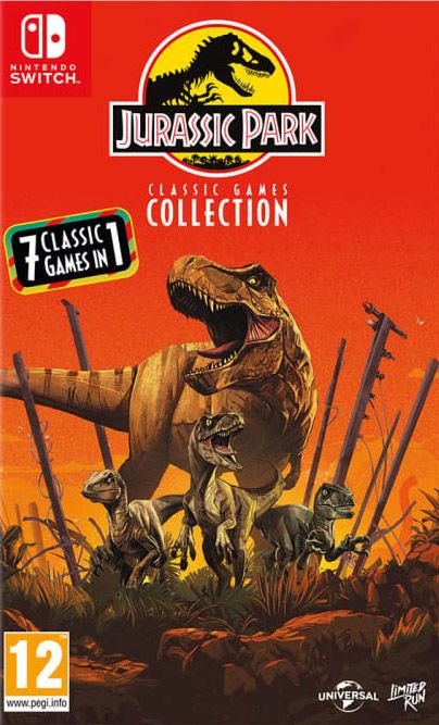 NS - Jurassic Park Classic Games Collection PEGI