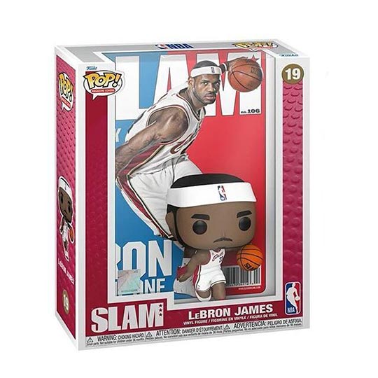 Funko Pop Cover! Basketball: NBA Slam - LeBron James - Figure