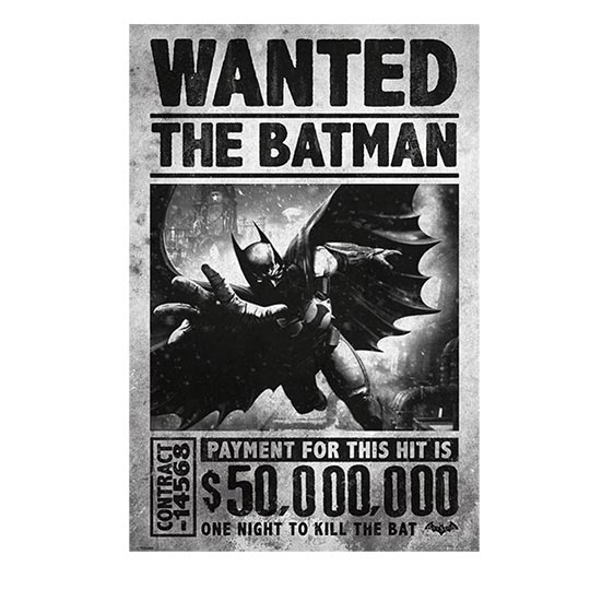 Pyramid  Batman Arkham Origins - Wanted - Maxi Poster