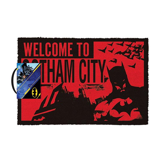 Pyramid  The Batman (Red) - Welcome To Gotham - Doormat
