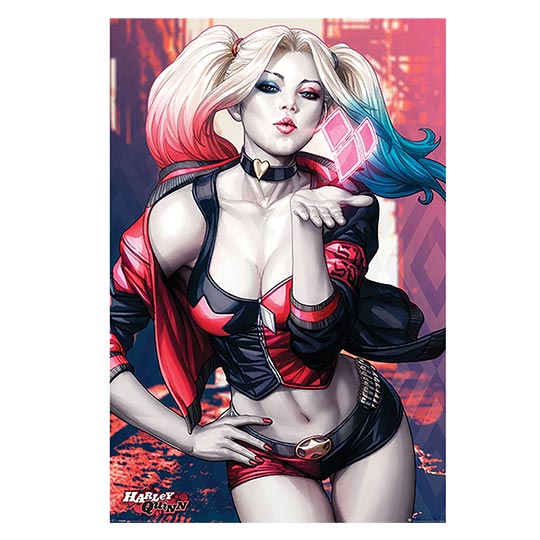 Pyramid  Batman - Harley Quinn Kiss - Maxi Poster