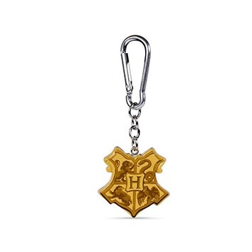 Pyramid  Harry Potter - Hogwarts Crest - 3D Keychain