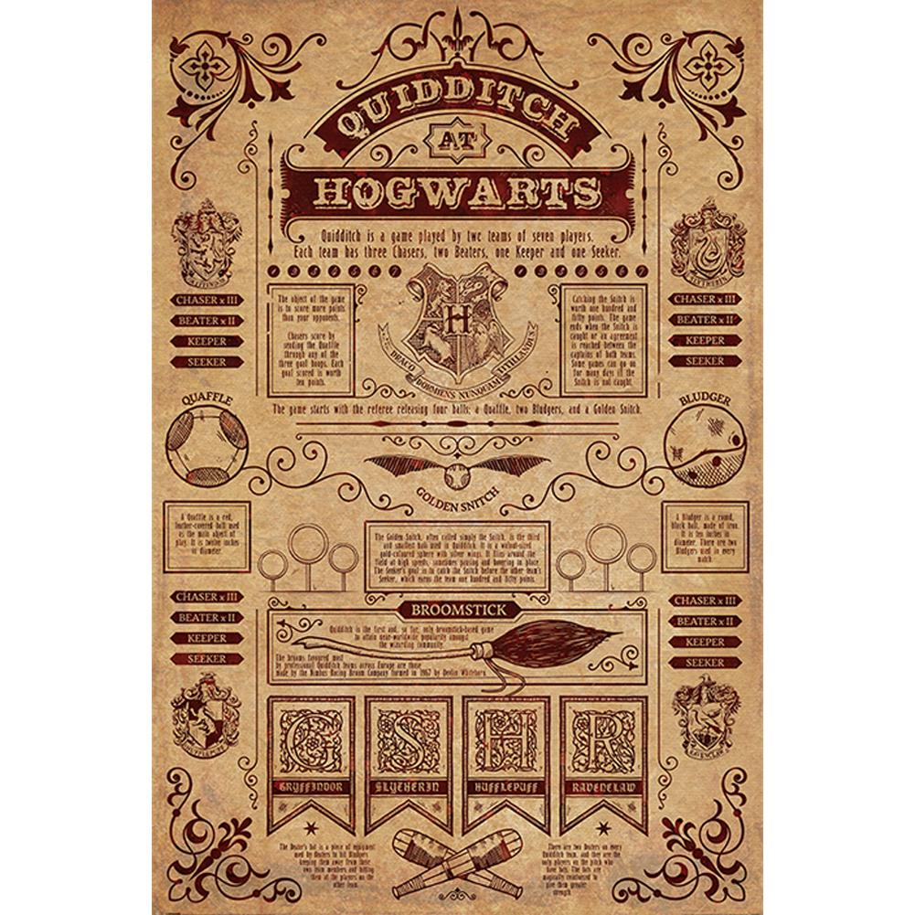 Pyramid  Harry Potter - Quidditch At Hogwarts - Maxi Poster