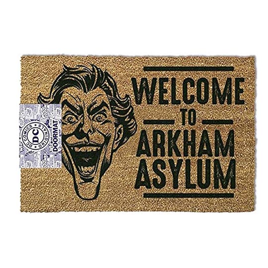 Pyramid  The Joker - Welcome To Arkham Asylum - Doormat