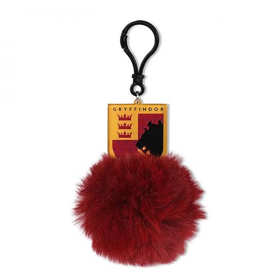 Pyramid  Harry Potter - Gryffindor - Pom Pom Keychain