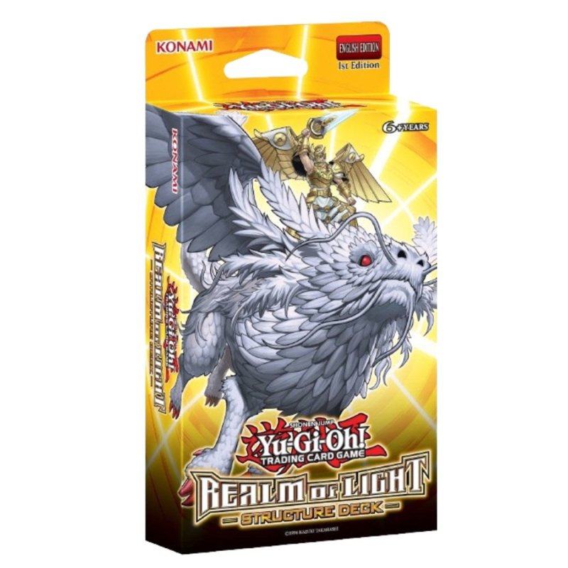 Konami - Yu Gi Oh TCG Structure Deck: Realm of Light Reprint