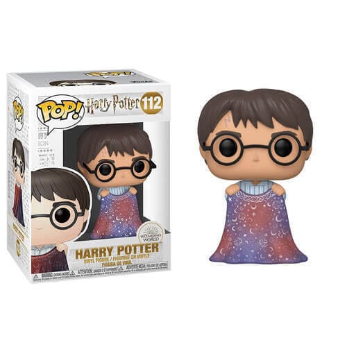 Funko Pop! Movies: Harry Potter - Harry w/ Invisibility Cloak