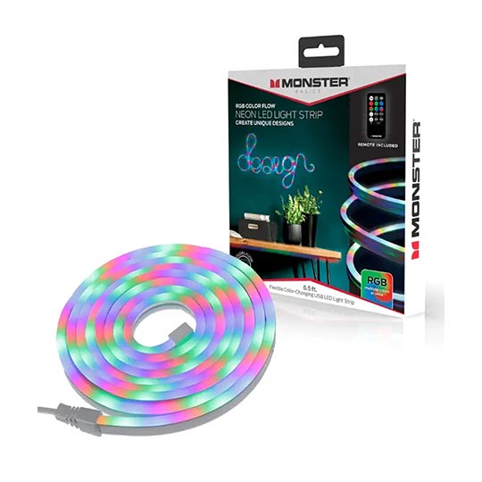 Monster  RGBIC Flow WiFi Light Stirip 2M