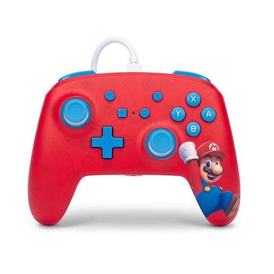 PowerA NS - Woo-hoo! Mario Enhanced Wired Controller