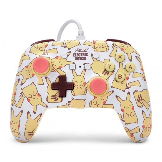 PowerA NS - Pikachu Blush Enhanced Wired Controller 